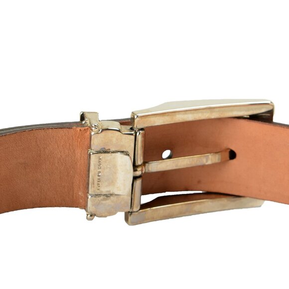 Dolce & Gabbana Men\'s Brown Genuine Tegu Lizard leather Belt US 44 IT 110
